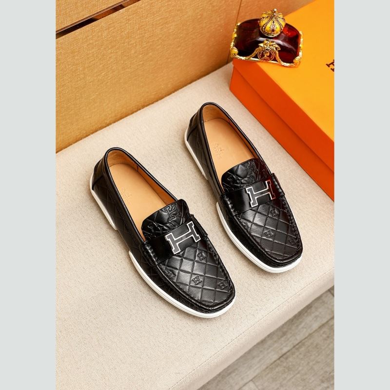 H**mes leather shoes